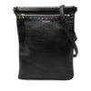 Saint Laurent Antiqued Lambskin Sid Flat Crossbody Secondhand