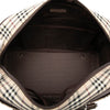Burberry House Check Canvas Boston Bag Secondhand
