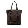 Burberry Mega Check Canvas Tote Secondhand