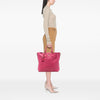 Secondhand Prada Vitello Daino Side Zip Open Convertible Tote