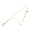 Louis Vuitton Gold Plated LV Fall In Love Pendant Necklace Secondhand