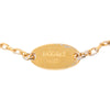 Louis Vuitton Gold Plated LV Fall In Love Pendant Necklace Secondhand