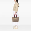 Gucci GG Canvas Web Tote Secondhand