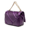 Bvlgari Mini Metallic Leather Maxi Serpenti Cabochon Satchel Secondhand
