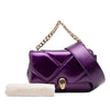 Bvlgari Mini Metallic Leather Maxi Serpenti Cabochon Satchel Secondhand