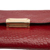 Secondhand Burberry Embossed Grain Check Leather Langley Crossbody