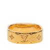 Louis Vuitton Gold Plated Monogram Ring Secondhand