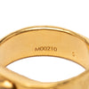 Louis Vuitton Gold Plated Monogram Ring Secondhand