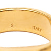 Louis Vuitton Gold Plated Monogram Ring Secondhand