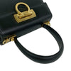 Ferragamo Leather Gancini Satchel Secondhand