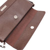 Burberry Leather Flap Shoulder Bag Secondhand