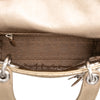 Secondhand Dior Mini Metallic Lambskin Cannage Lady Dior