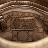 Secondhand Dior Mini Metallic Lambskin Cannage Lady Dior