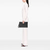 Gucci GG Supreme and Calfskin Cut Out Interlocking G Clutch Secondhand