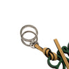 LOEWE Leather Anagram Key Ring and Bag Charm Secondhand