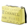 Chanel Perforated Calfskin Logo Eyelet Flap Secondhand