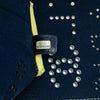 Chanel Perforated Calfskin Logo Eyelet Flap Secondhand