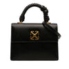 Off-White Calfskin Jitney 2.8 Top Handle Bag Secondhand