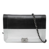 Chanel Bicolor Calfskin and Goatskin Boy Wallet On Chain Secondhand
