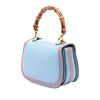 Gucci Small Calfskin Web Stitched Bamboo 1947 Top Handle Bag Secondhand