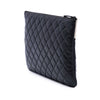 Chanel Medium CC Bicolor Quilted Lambskin Clutch Secondhand