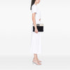 Chanel Medium CC Bicolor Quilted Lambskin Clutch Secondhand