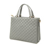 Ferragamo Quilted Leather Vara Bow Tracy Satchel Secondhand