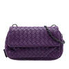 Bottega Veneta Mini Nappa Intrecciato Expandable Chain Flap Crossbody Secondhand