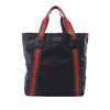 Gucci GG Canvas Web Tote Secondhand