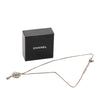 Secondhand Chanel Brass CC Strass Pendant Necklace