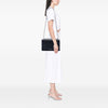 Prada Saffiano Lux and Tessuto Chain Crossbody Secondhand