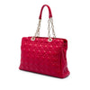 Dior Large Lambskin Cannage Soft Zipped Lady Dior Shopping Tote Secondhand