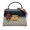 Gucci Small GG Supreme Padlock Satchel Secondhand