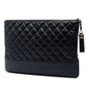 Chanel Large Aged Calfskin Gabrielle O Case Clutch Secondhand