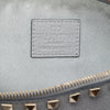 Valentino Grained Calfskin Rockstud Zip Clutch Secondhand