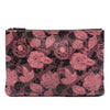 Secondhand Chanel Large CC Quilted Calfskin Camellia Printed O Case Clutch