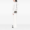 Saint Laurent Metallic Striped Fabric Monogram Kate Crossbody Secondhand