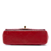 Chanel Mini Rectangular Classic Tricolor Lambskin Single Flap Secondhand