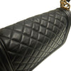 Chanel Old Medium Quilted Lambskin Boy Flap Secondhand