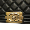 Chanel Old Medium Quilted Lambskin Boy Flap Secondhand