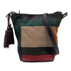 Burberry Mini Mega Check Canvas Ashby Tassel Bucket Bag Secondhand