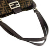 Fendi Zucca Canvas Shoulder Bag Secondhand