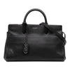 Saint Laurent Small Grained Calfskin Cabas Rive Gauche Satchel Secondhand