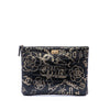 Chanel Crocodile Embossed Calfskin Cocodile Graffiti 2.55 Reissue Clutch Secondhand