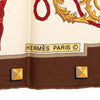 Hermès Les Cles Silk Scarf 90 Secondhand
