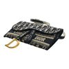 Secondhand Dior Oblique Canvas Embroidered Saddle Slim Belt Pouch