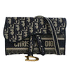 Secondhand Dior Oblique Canvas Embroidered Saddle Slim Belt Pouch