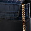 Chloé Croc Embossed Leather Aby Lock Satchel Secondhand