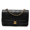 Chanel Medium Lambskin Diana Full Flap Secondhand
