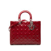 Dior Large Patent Cannage Lady Dior Secondhand